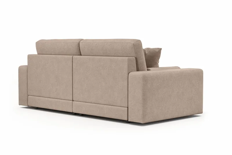 Arken Lyx 3-sits Djup Soffa i Tyg - Beige - Möbler - Vardagsrum - Soffor - 3-sits soffor