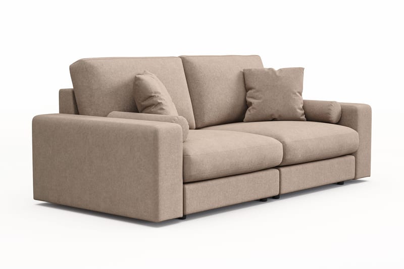 Arken Lyx 3-sits Djup Soffa i Tyg - Beige - Möbler - Vardagsrum - Soffor - 3-sits soffor