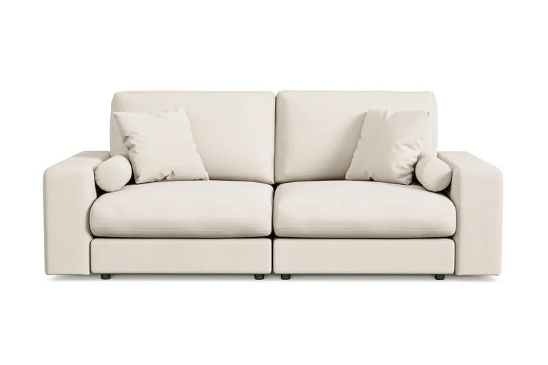 Arken Lyx 3-sits Djup Soffa i Tyg, Ljusbeige