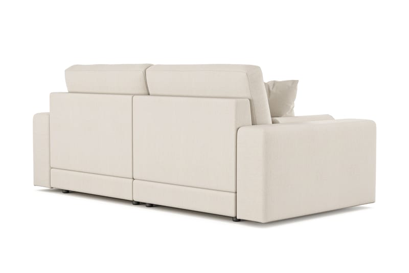 Arken Lyx 3-sits Djup Soffa i Tyg - Ljusbeige - Möbler - Vardagsrum - Soffor - 3-sits soffor