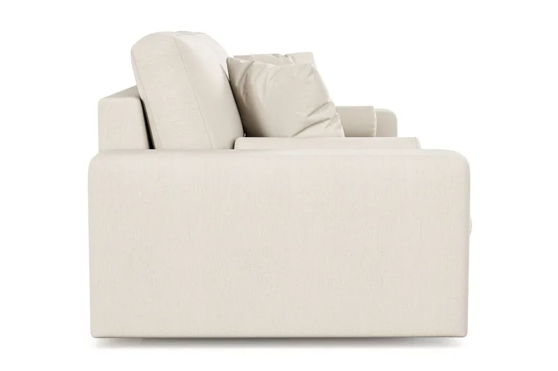 Arken Lyx 3-sits Djup Soffa i Tyg - Ljusbeige - Möbler - Vardagsrum - Soffor - 3-sits soffor