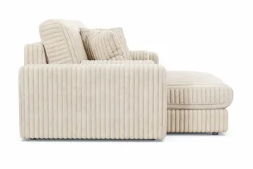 Arken Lyx 3-sits Vändbar L-formad Djup Divansoffa i Manchester - Beige - Möbler - Vardagsrum - Soffor - Divansoffa & schäslong