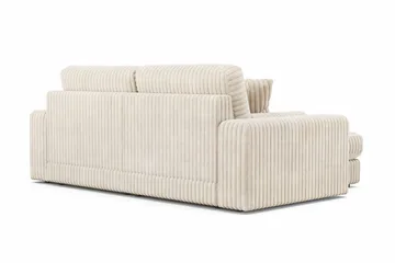 Arken Lyx 3-sits Vändbar L-formad Djup Divansoffa i Manchester - Beige - Möbler - Vardagsrum - Soffor - Divansoffa & schäslong