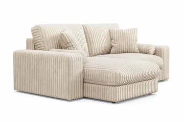 Arken Lyx 3-sits Vändbar L-formad Djup Divansoffa i Manchester - Beige - Möbler - Vardagsrum - Soffor - Divansoffa & schäslong