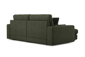 Arken Lyx 3-sits Vändbar L-formad Djup Divansoffa i Tyg - Grön - Möbler - Vardagsrum - Soffor - Divansoffa & schäslong