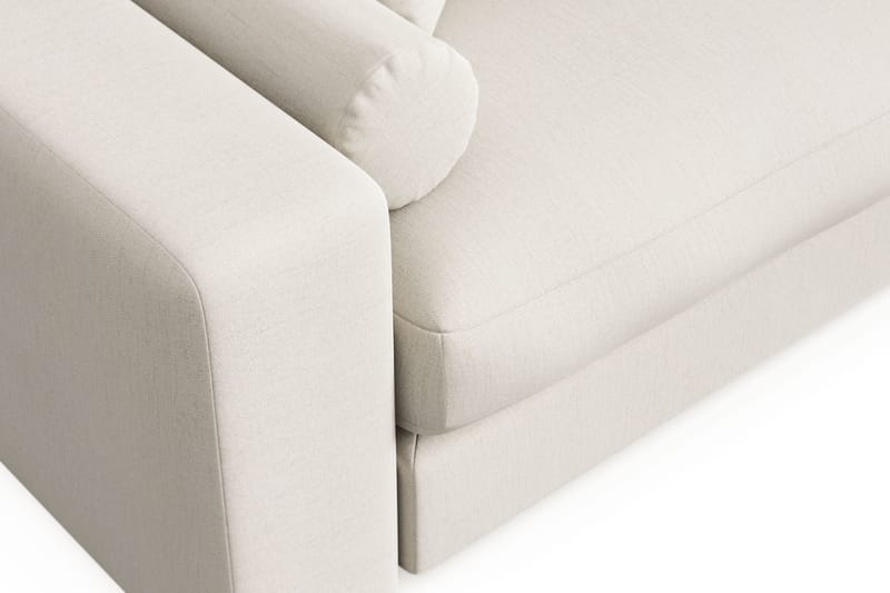 Arken Lyx 3-sits Vändbar L-formad Djup Divansoffa i Tyg - Ljusbeige - Möbler - Vardagsrum - Soffor - Divansoffa & schäslong