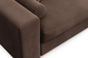 Arken Lyx 4-sits Djup Soffa i Manchester - Brun - Möbler - Vardagsrum - Soffor - 4-sits soffor