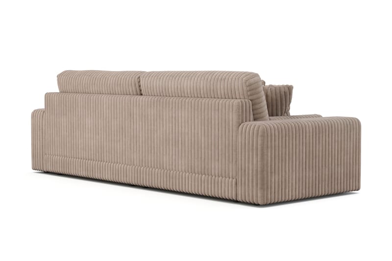 Arken Lyx 4-sits Djup Soffa i Manchester - Greige - Möbler - Vardagsrum - Soffor - 4-sits soffor