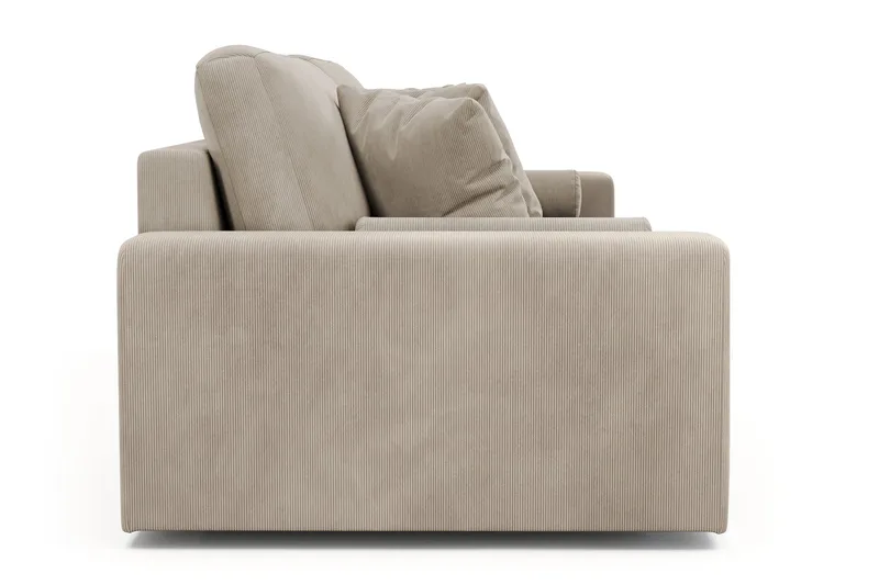 Arken Lyx 4-sits Djup Soffa i Manchester - Greige - Möbler - Vardagsrum - Soffor - 4-sits soffor