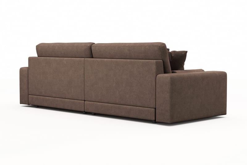 Arken Lyx 4-sits Djup Soffa i Tyg - Brun - Möbler - Vardagsrum - Soffor - 4-sits soffor