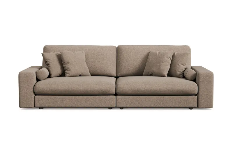 Arken Lyx 4-sits Djup Soffa i Tyg, Brun