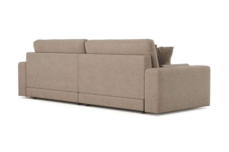 Arken Lyx 4-sits Djup Soffa i Tyg - Brun - Möbler - Vardagsrum - Soffor - 4-sits soffor