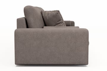 Arken Lyx 4-sits Djup Soffa i Tyg - Brun - Möbler - Vardagsrum - Soffor - 4-sits soffor