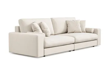Arken Lyx 4-sits Djup Soffa i Tyg - Ljusbeige - Möbler - Vardagsrum - Soffor - 4-sits soffor