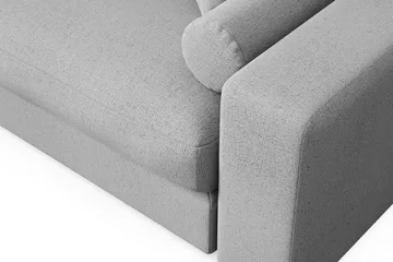 Arken Lyx 4-sits Djup Soffa i Tyg - Ljusgrå - Möbler - Vardagsrum - Soffor - 4-sits soffor