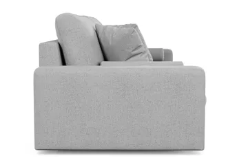 Arken Lyx 4-sits Djup Soffa i Tyg - Ljusgrå - Möbler - Vardagsrum - Soffor - 4-sits soffor