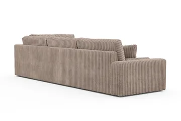 Arken Lyx 5-sits Högervänd Djup Soffa med Divan i Manchester - Greige - Möbler - Vardagsrum - Soffor - Divansoffa & schäslong