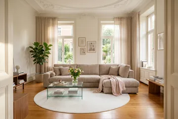 Arken Lyx 5-sits Högervänd Djup Soffa med Divan i Manchester - Greige - Möbler - Vardagsrum - Soffor - Divansoffa & schäslong
