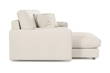 Arken Lyx 5-sits Vändbar L-formad Djup Divansoffa i Tyg - Ljusbeige - Möbler - Vardagsrum - Soffor - Divansoffa & schäslong
