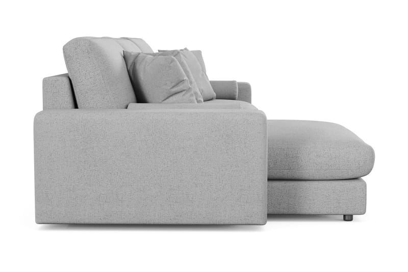 Arken Lyx 5-sits Vändbar L-formad Djup Divansoffa i Tyg - Ljusgrå - Möbler - Vardagsrum - Soffor - Divansoffa & schäslong