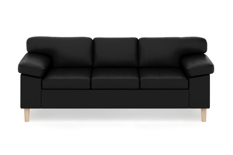 Askerod 3-sits Soffa - Svart - Möbler - Vardagsrum - Soffor - 3-sits soffor