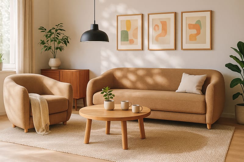 Axelfors 3-sits Soffa - Brun - Möbler - Vardagsrum - Soffor - 3-sits soffor