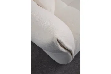 Azzo 3-sits Soffa - Vit - Möbler - Vardagsrum - Soffor - 3-sits soffor