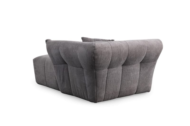 Azzo 4-sits Soffa med Divan - Ljusgrå - Möbler - Vardagsrum - Soffor - Divansoffa & schäslong