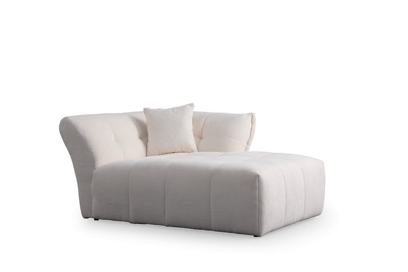 Azzo 4-sits Soffa med Divan - Vit - Möbler - Vardagsrum - Soffor - Divansoffa & schäslong