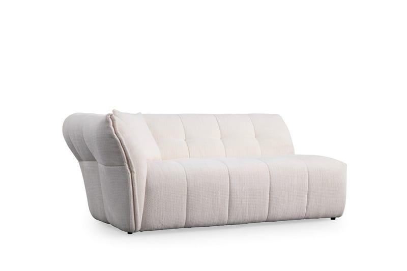 Azzo 4-sits Soffa med Divan - Vit - Möbler - Vardagsrum - Soffor - Divansoffa & schäslong
