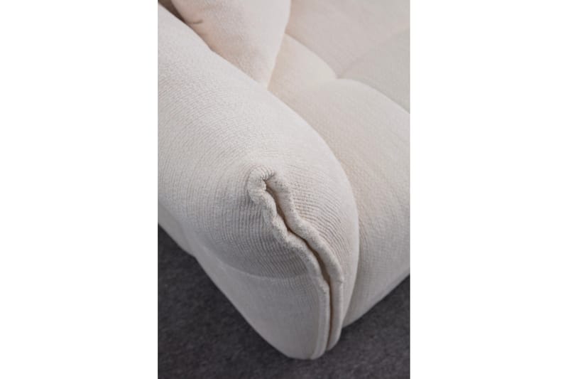 Azzo 4-sits Soffa med Divan - Vit - Möbler - Vardagsrum - Soffor - Divansoffa & schäslong