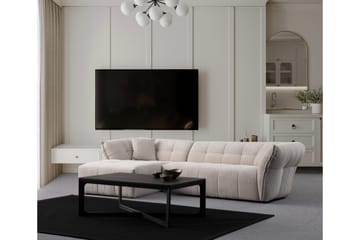 Azzo 4-sits Soffa med Divan - Vit - Möbler - Vardagsrum - Soffor - Divansoffa & schäslong