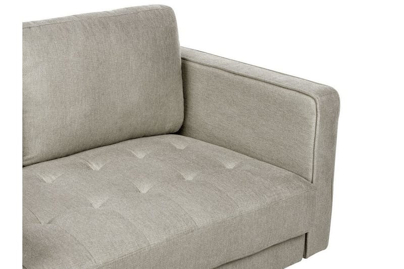 Babur Soffa 2-sits - Taupe/Mörkt trä - Möbler - Vardagsrum - Soffor - 2-sits soffor