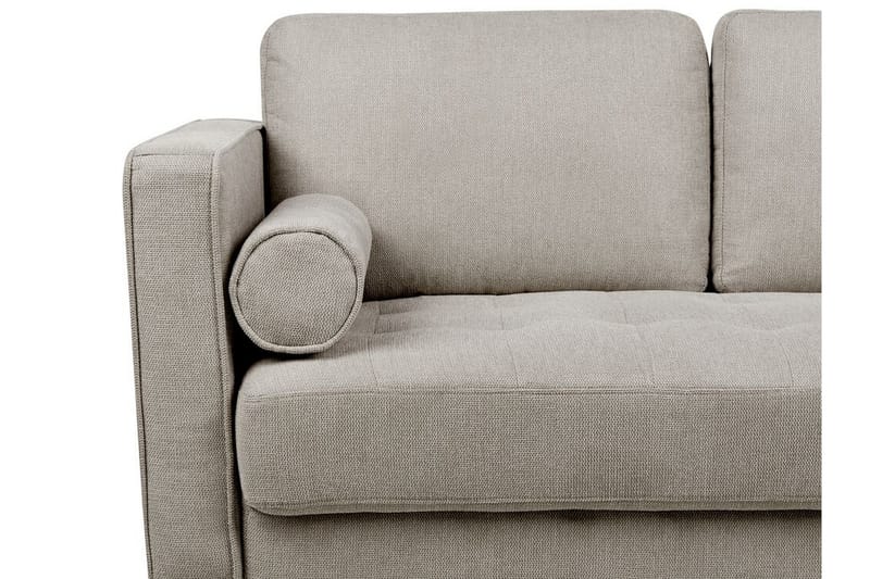 Babur Soffa 2-sits - Taupe/Mörkt trä - Möbler - Vardagsrum - Soffor - 2-sits soffor
