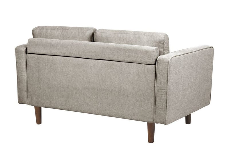 Babur Soffa 2-sits - Taupe/Mörkt trä - Möbler - Vardagsrum - Soffor - 2-sits soffor