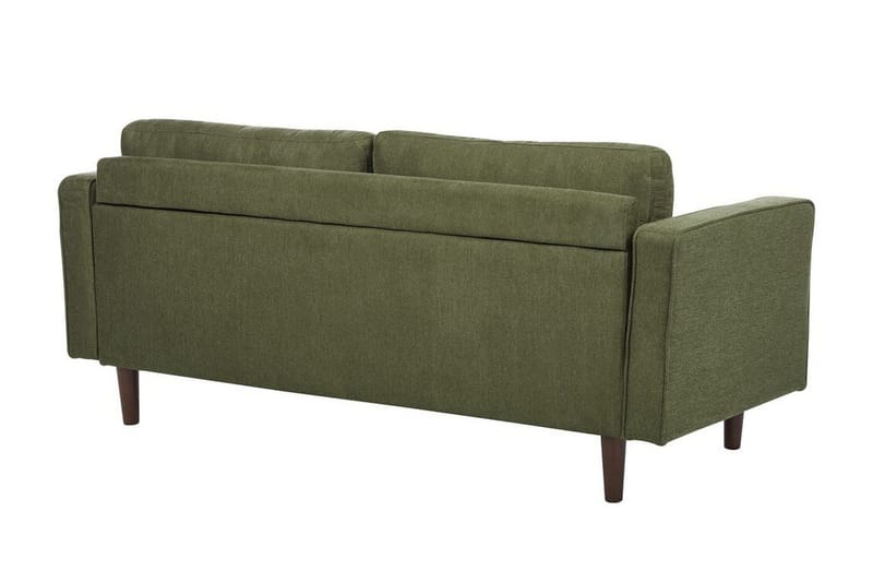 Babur Soffa 3-sits - Grön/Mörkt trä - Möbler - Vardagsrum - Soffor - 3-sits soffor