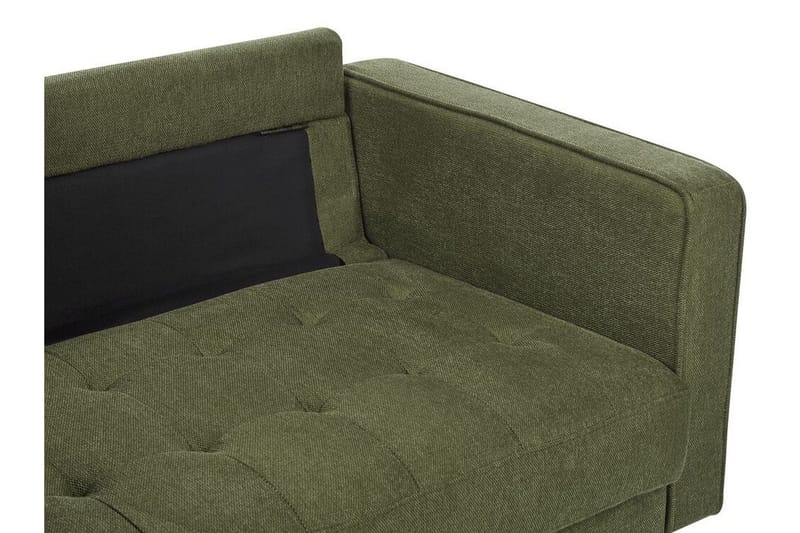Babur Soffa 3-sits - Grön/Mörkt trä - Möbler - Vardagsrum - Soffor - 3-sits soffor