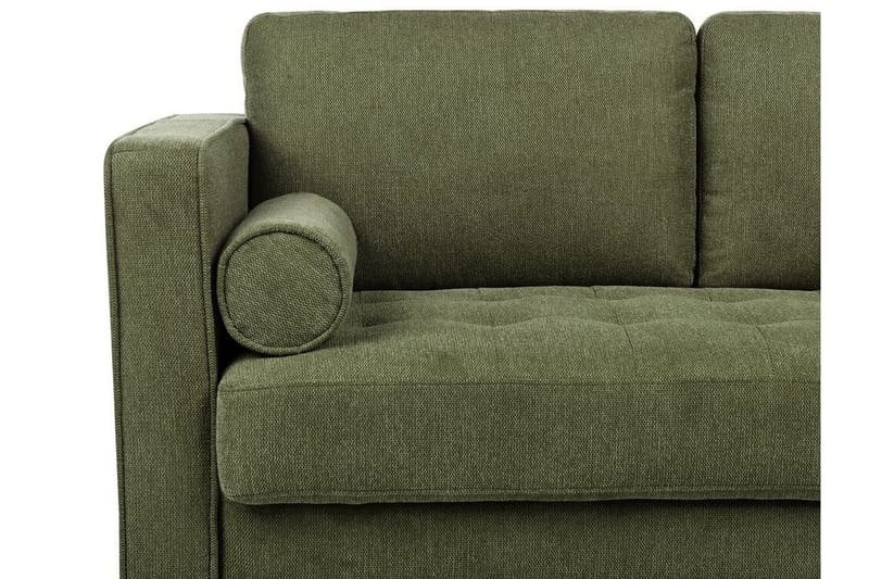 Babur Soffa 3-sits - Grön/Mörkt trä - Möbler - Vardagsrum - Soffor - 3-sits soffor