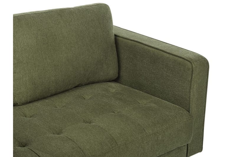 Babur Soffa 3-sits - Grön/Mörkt trä - Möbler - Vardagsrum - Soffor - 3-sits soffor