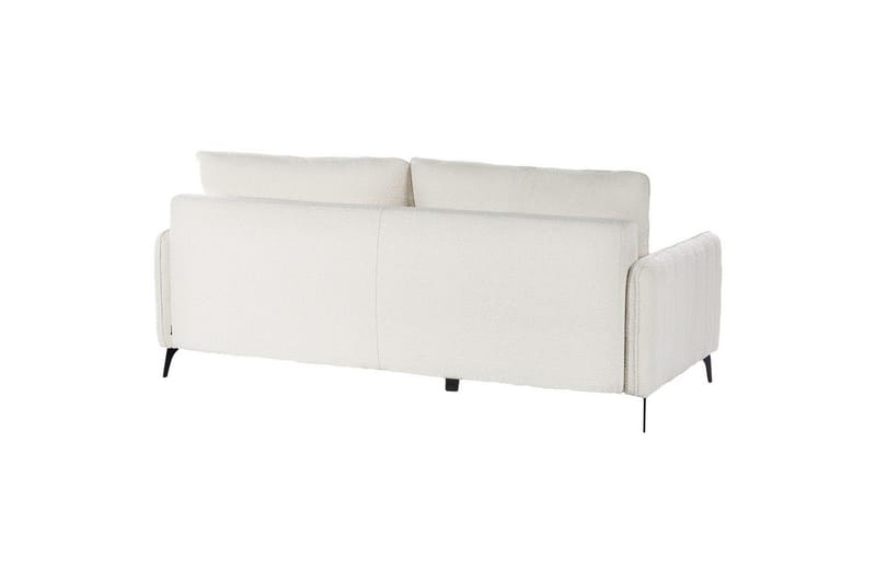 Bäddsoffa Heming Vit, Svart - Vit - Möbler - Vardagsrum - Soffor - 2-sits soffor