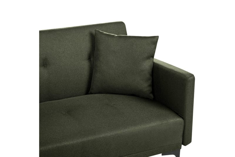 Bäddsoffa Lucan Grön, Svart - Grön, Svart - Möbler - Vardagsrum - Soffor - 2-sits soffor