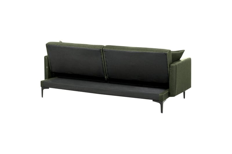 Bäddsoffa Lucan Grön, Svart - Grön, Svart - Möbler - Vardagsrum - Soffor - 2-sits soffor