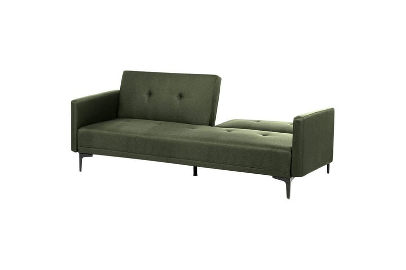 Bäddsoffa Lucan Grön, Svart - Grön, Svart - Möbler - Vardagsrum - Soffor - 2-sits soffor