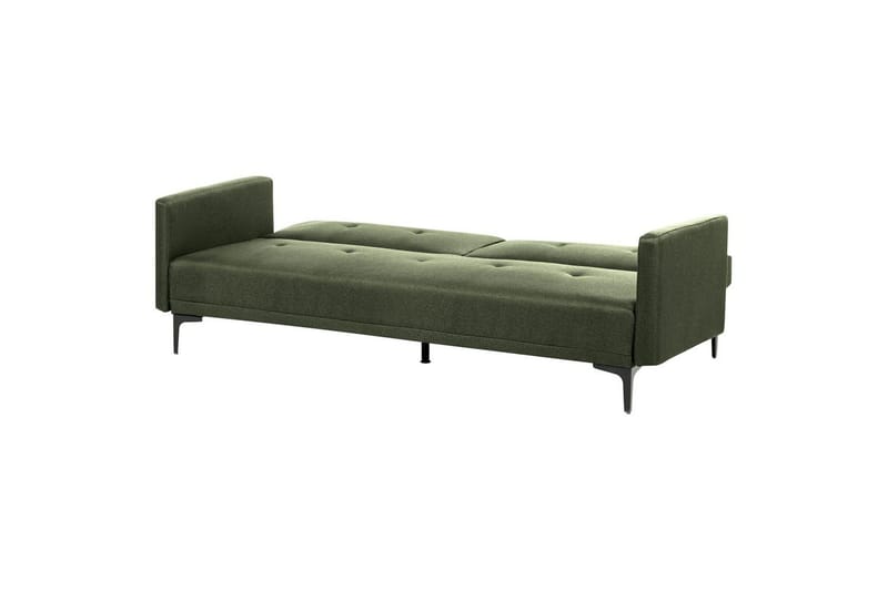 Bäddsoffa Lucan Grön, Svart - Grön, Svart - Möbler - Vardagsrum - Soffor - 2-sits soffor