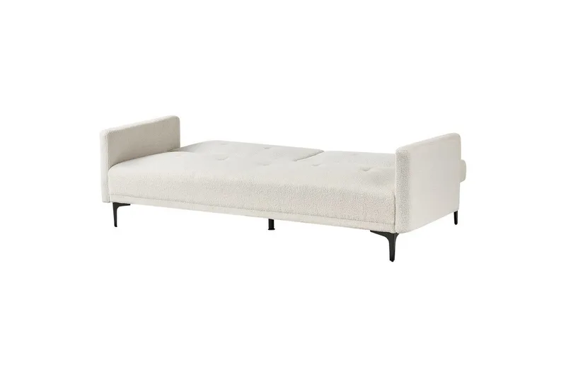 Bäddsoffa Lucan Vit, Svart - Vit, Svart - Möbler - Vardagsrum - Soffor - 2-sits soffor