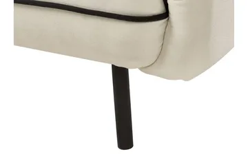 Balint Soffa 3-sits - Beige/Svart - Möbler - Vardagsrum - Soffor - 3-sits soffor