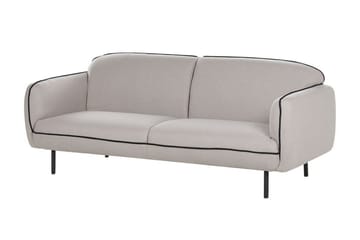 Balint Soffa 3-sits - Grå/Svart - Möbler - Vardagsrum - Soffor - 3-sits soffor