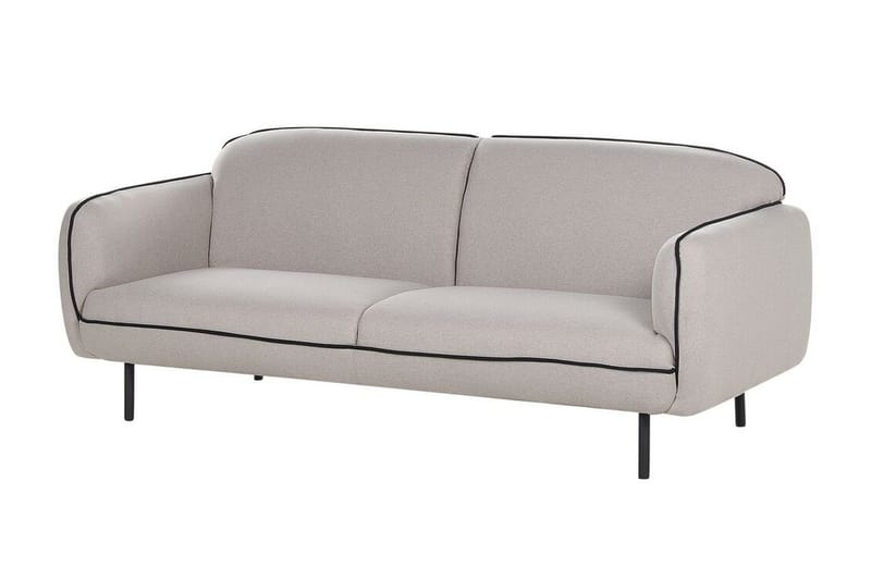 Balint Soffa 3-sits - Grå/Svart - Möbler - Vardagsrum - Soffor - 3-sits soffor
