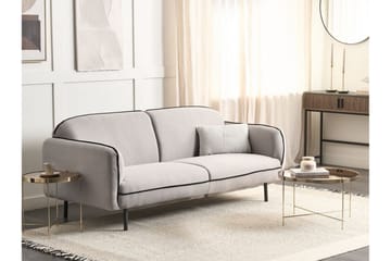 Balint Soffa 3-sits - Grå/Svart - Möbler - Vardagsrum - Soffor - 3-sits soffor