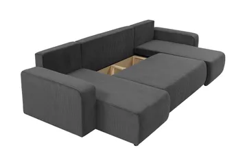 Barile Soffa Dubbeldivan 4-sits - Blå - Möbler - Vardagsrum - Soffor - U-soffor